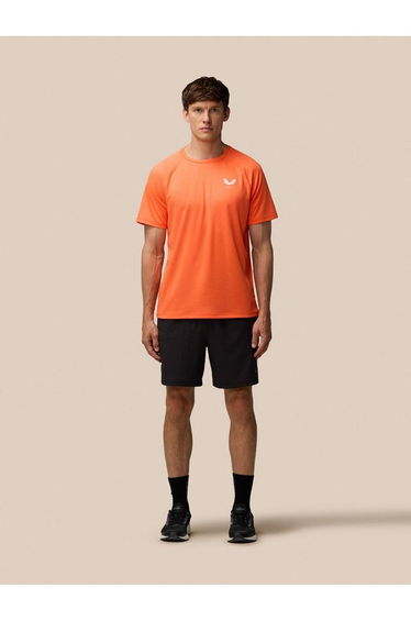 Adapt Aop Ss T-Shirt Bright Orange