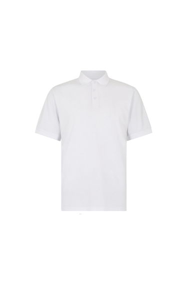 Kustom Kit Mens Jersey Superwash 60C Regular Polo Shirt - White
