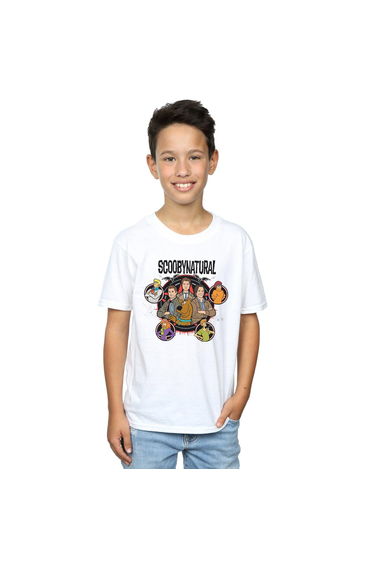 Scoobynatural Boys Characters Star T-Shirt - White