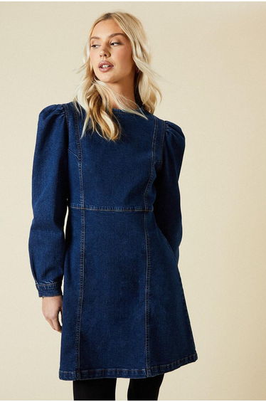 Seam Front Mini Dress