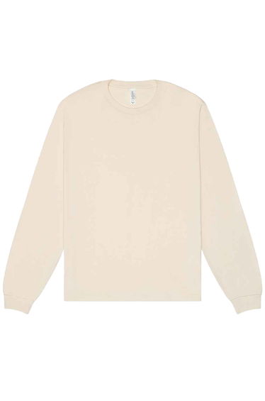 Bella + Canvas Adult Heavyweight Long-Sleeved T-Shirt - Natural