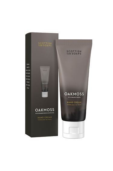 Scottish Fine Soaps Oakmoss Hand Cream 75ml Tube in Carton