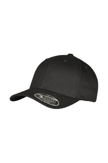 Flexfit Unisex Adult Woolly Combed Adjustable Cap - Black/Black