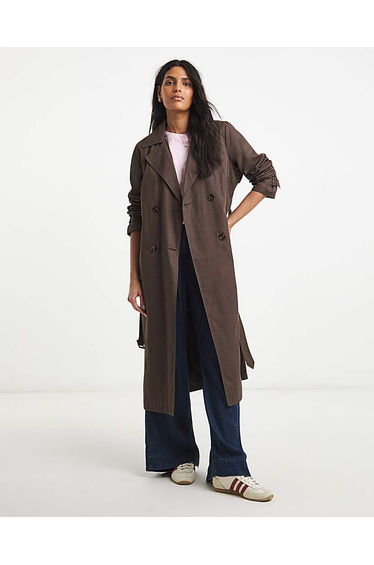 Chocolate Essential Trench