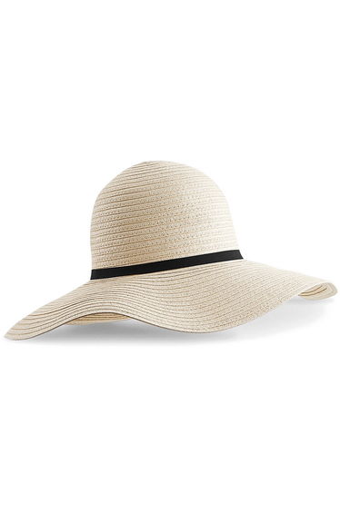 Beechfield Womens/Ladies Marbella Wide-brimmed Sun Hat - Natural