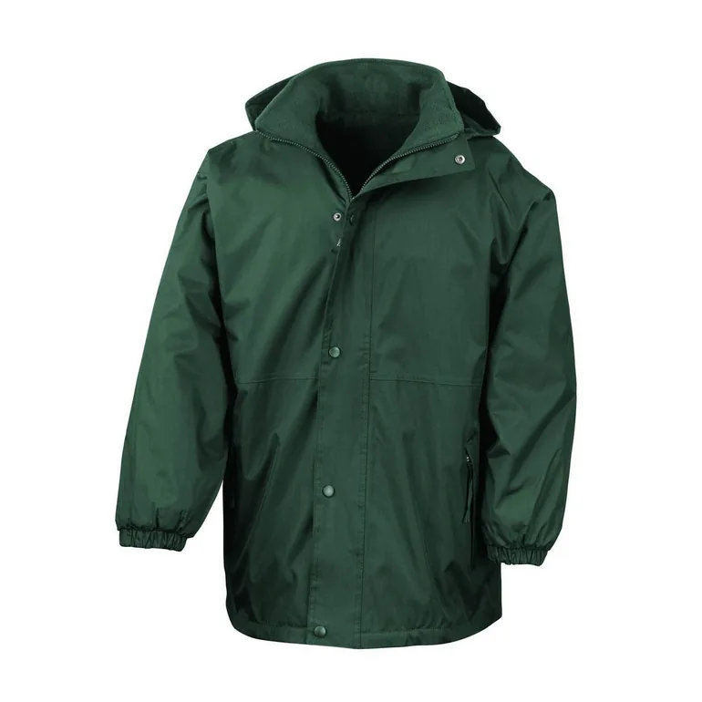 Result Mens Reversible StormDri 4,000 Waterproof Windproof Anti Pilling Fleece Jacket - Bottle Green/Bottle Green