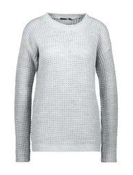 Tall Waffle Knit Jumper - grey - 2