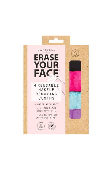 Eco Makeup Removing Cloth 4PK-Bright