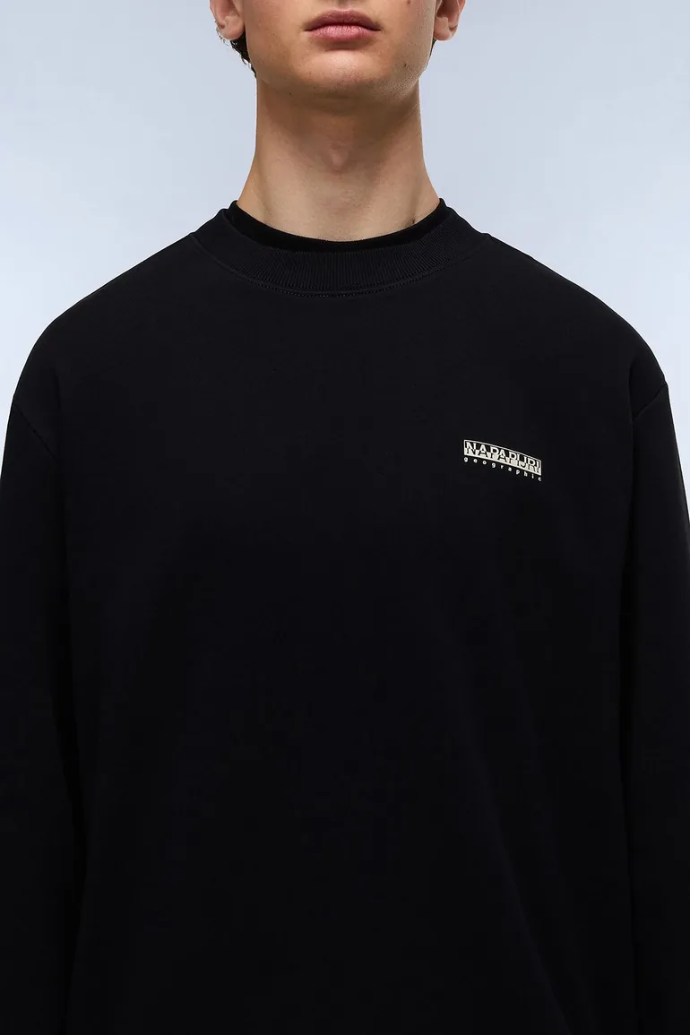 B-Small Box C Sweatshirt Black Beauty - 2