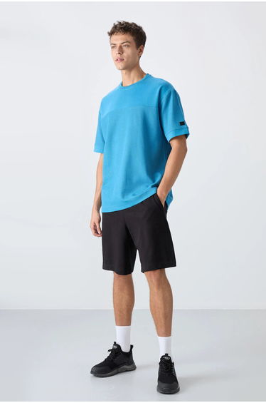 TOMMY Oversized Cotton-Blend Crew Neck T-Shirt