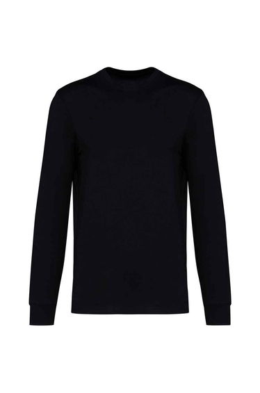 Native Spirit Adult Eco Friendly Long-Sleeved T-Shirt - Black