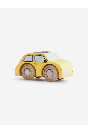 Le Toy Van GT60 Fifi Wooden Toy Car in Yellow (W:6.5cm x D:3cm x H:3.5cm)