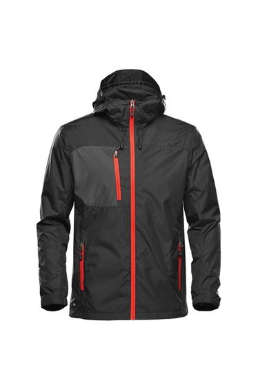 Stormtech Mens Olympia Shell Jacket - Black/Bright Red