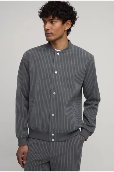 جاكيت بوهو مان رمادي