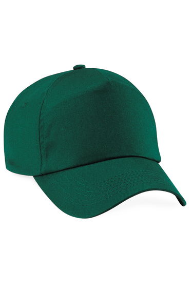 Beechfield Unisex Plain Original 5 Panel Baseball Cap - Bottle Green