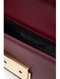 Wonder Crossbody With Chain Strap Burgundy - 2