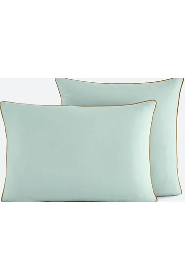 Macha Plain Cotton Pillowcase