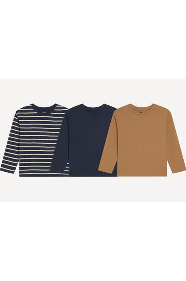 Pack of 3 Long Sleeve T-Shirts