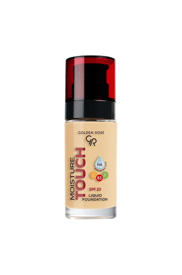 Golden Rose MOISTURE TOUCH LIQUID FOUNDATION SPF 20 NO:108