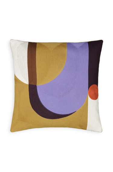 Egia Graphic 100% Cotton 40 x 40cm Cushion Cover