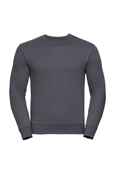 Russell Mens Authentic Sweatshirt (Slimmer Cut) - Convoy Grey