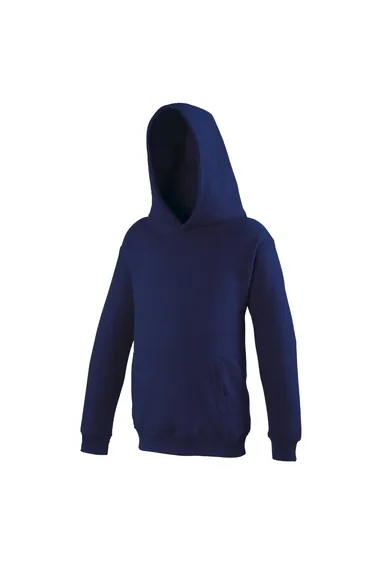 Awdis Kids Unisex Hooded Sweatshirt / Hoodie / Schoolwear - Oxford Navy
