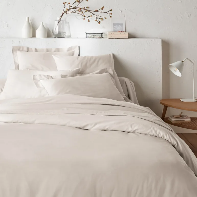 Plain 100% Cotton Flat Sheet - 4