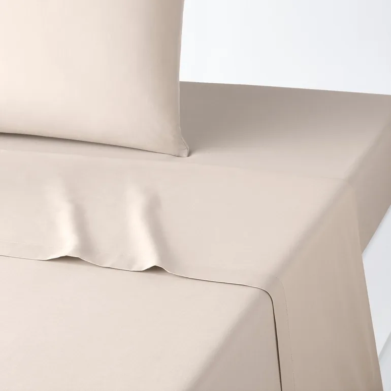 Plain 100% Cotton Flat Sheet - 1