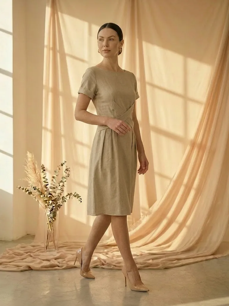 cheap wedding dresses and bridesmaid dresses A-line Silk Satin Spaghetti Straps Dresses, Party Dress, MBD180 Collection:Electric Whites high slit and sweeping yvonne-au Bec + Bridge Adaline