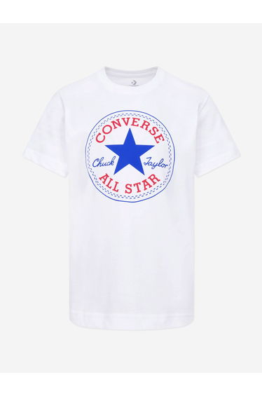 Converse Boys Cotton Logo Print T-Shirt