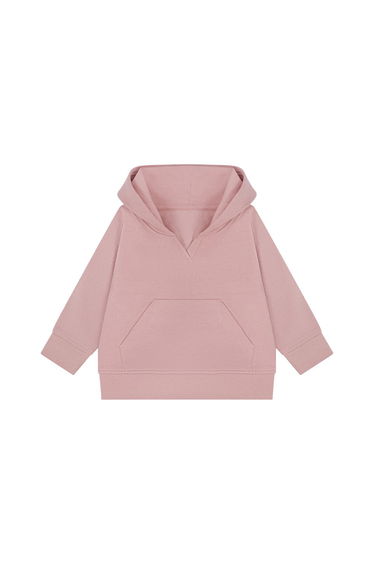Larkwood Childrens/Kids Sustainable Hoodie - Soft Pink