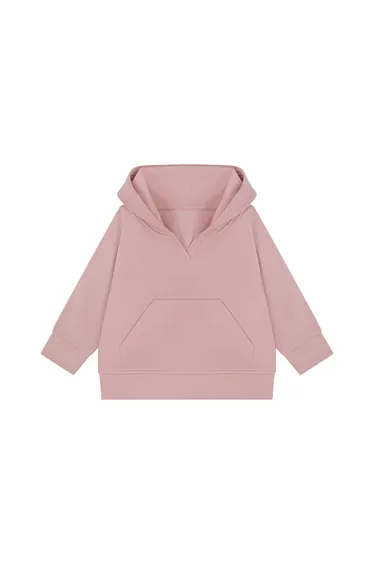 Larkwood Childrens/Kids Sustainable Hoodie - Soft Pink