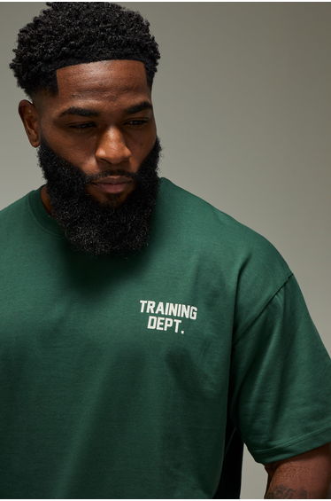 Training Dept Oversized T-shirt - green