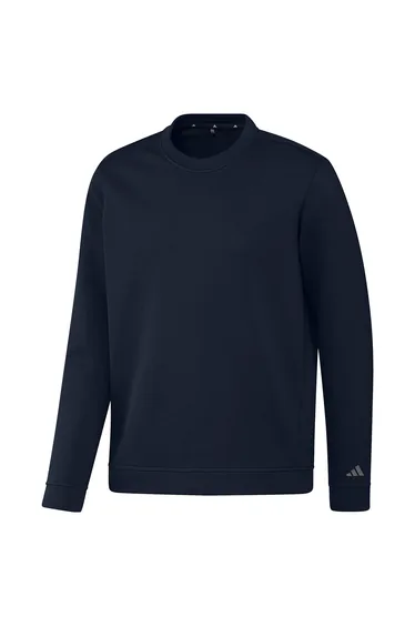 Adidas Blank Crew Neck Sweatshirt - Collegiate Navy