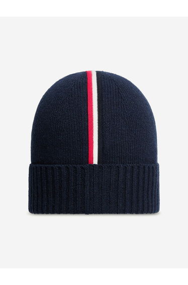 Kids Logo Beanie Hat in Navy