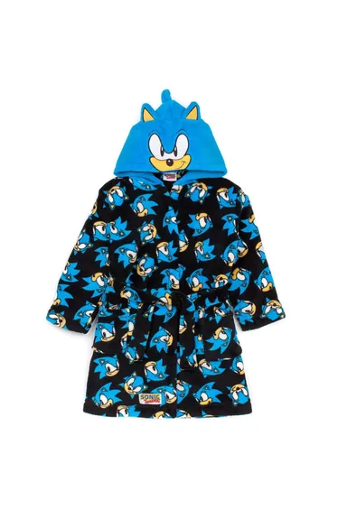 روب نوم أطفال - أسود/أزرق