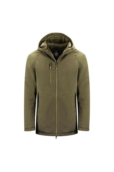 James Harvest Mens Winchester Padded Jacket - Moss Green