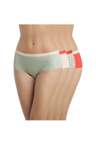 Pack of 4 Pockets Cotton Shorts