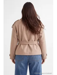 Mink Oversize Large Size Coat - 8