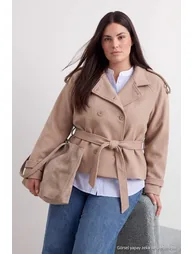Mink Oversize Large Size Coat - 7