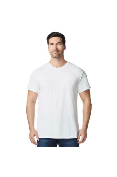 Gildan Unisex Adult Cotton Tagless T-Shirt - White