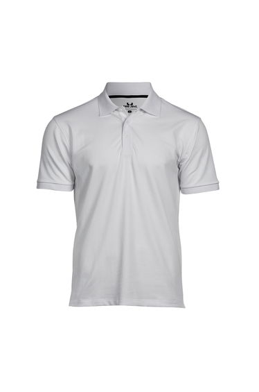 Tee Jays Mens Club Polo Shirt - White