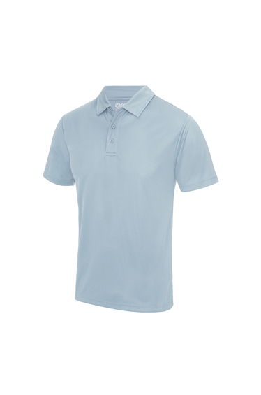 AWDis Just Cool Mens Plain Sports Polo Shirt - Sky Blue