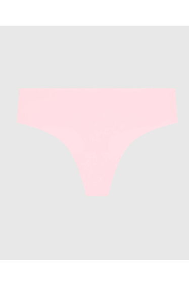 No Show Thong Panty in Pink