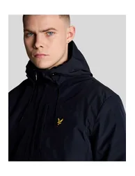 Lightweight Hooded Zip Through Jacket Dark Navy - 2