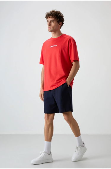 TOMMY Oversized Printed Cotton-Blend T-Shirt