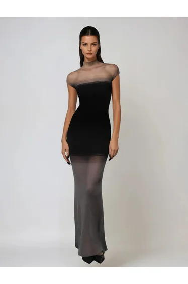 Ithar Ombre Knitted Maxi Dress
