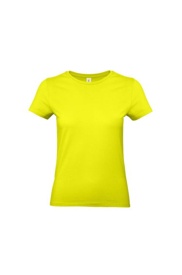 B&C Womens/Ladies T-Shirt - Pixel Lime