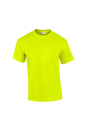 Gildan Mens Ultra Cotton T-Shirt - Safety Green