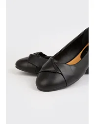 Wide Fit Paige Wrap Detail Ballet Flats - 3